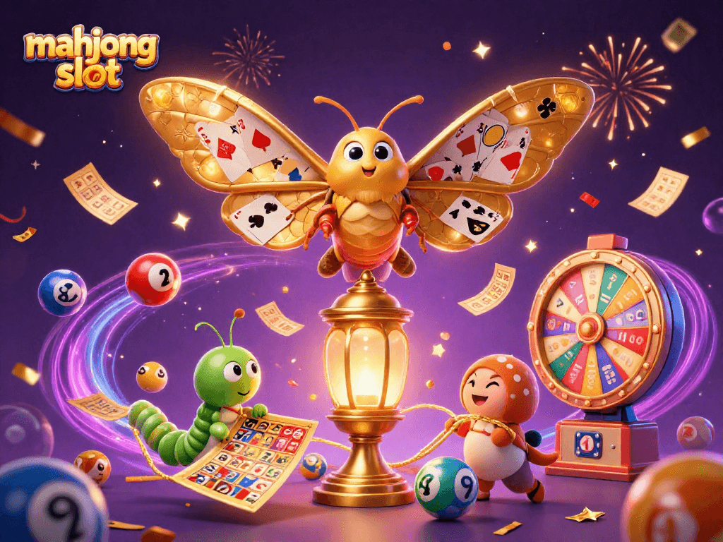 Menangkan jackpot besar di mahjong slot dengan keceriaan lotere dan elemen kasino lainnya.