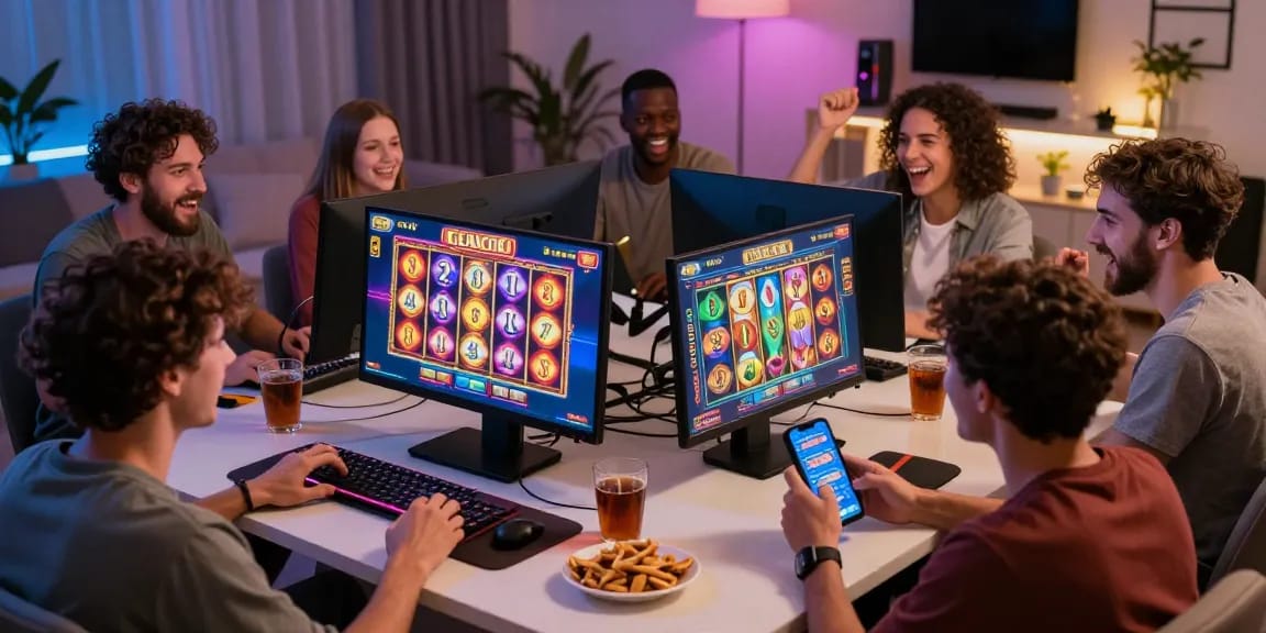 Engaging players enjoying their favorite slot gacor games on a vibrant online platform.