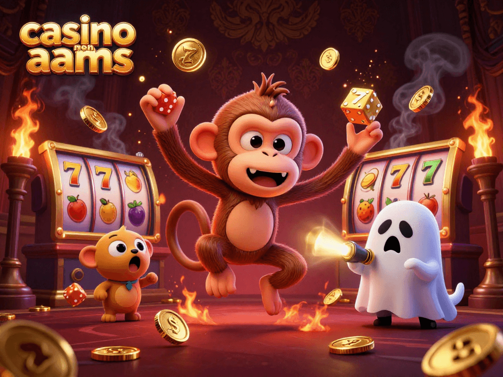 Gioca al casino non aams con un monaco poltergeist e un cucciolo cacciatore di fantasmi in un'atmosfera incantevole.
