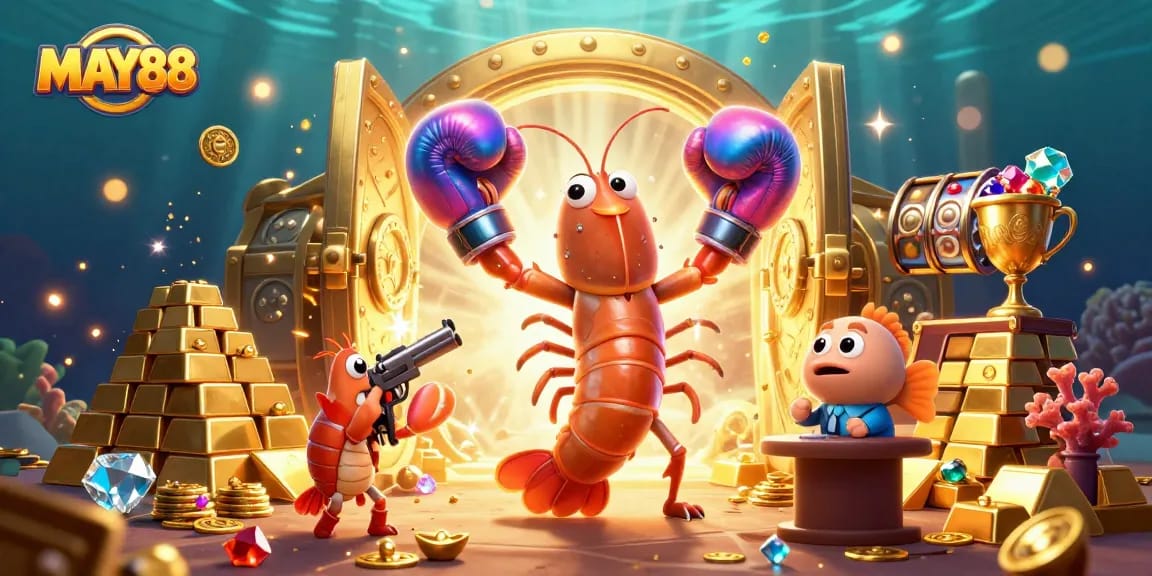 MAY88 players enjoy vibrant gaming action with dynamic visuals featuring treasure and thrilling gameplay elements.