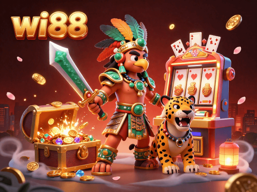 Experience winning moments at wi88 casino with vibrant gaming action featuring jackpot slots.