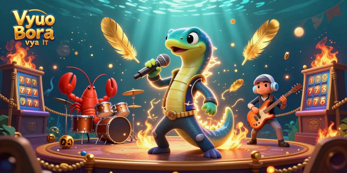 Experience gaming excitement with Vyuo Bora vya IT underwater casino scene filled with vibrant characters and elements.