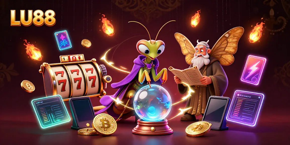 Experience LU88’s thrilling jackpot action with vibrant gaming elements and engaging characters.
