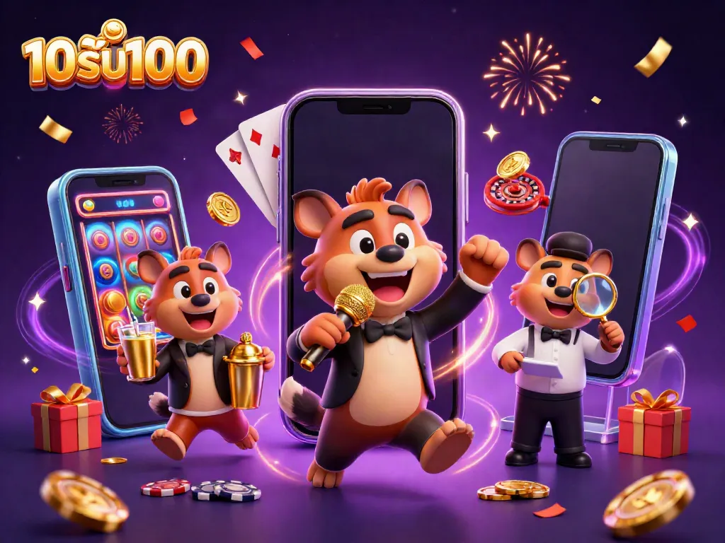 โปรโมชัน 10รับ100 สุดตื่นเต้นในคาสิโนพร้อมโชว์การ์ตูนที่สนุกสนาน