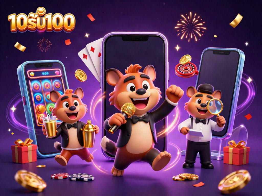 โปรโมชัน 10รับ100 สุดตื่นเต้นในคาสิโนพร้อมโชว์การ์ตูนที่สนุกสนาน