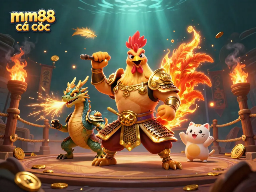 Engage in mm88 cá cược with dynamic heroes in a vibrant gambling arena