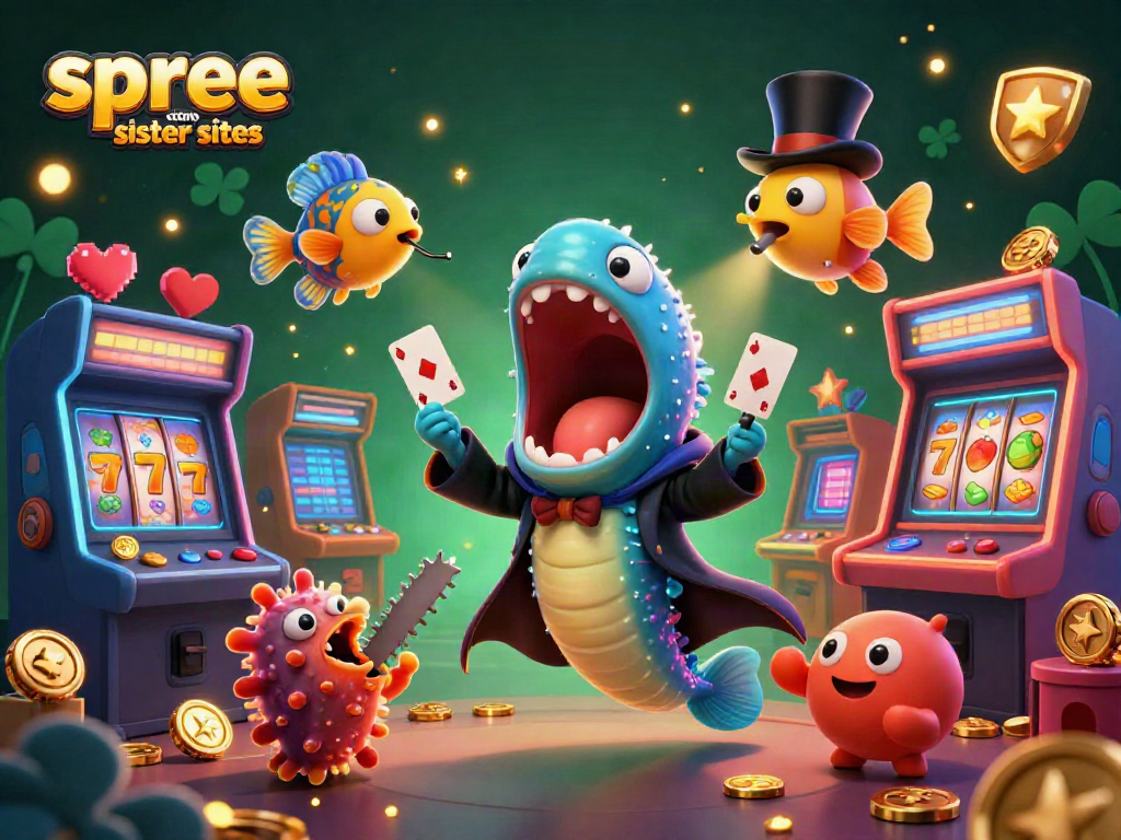 Engage with the vibrant spree casino sister sites in a captivating underwater magic scene.