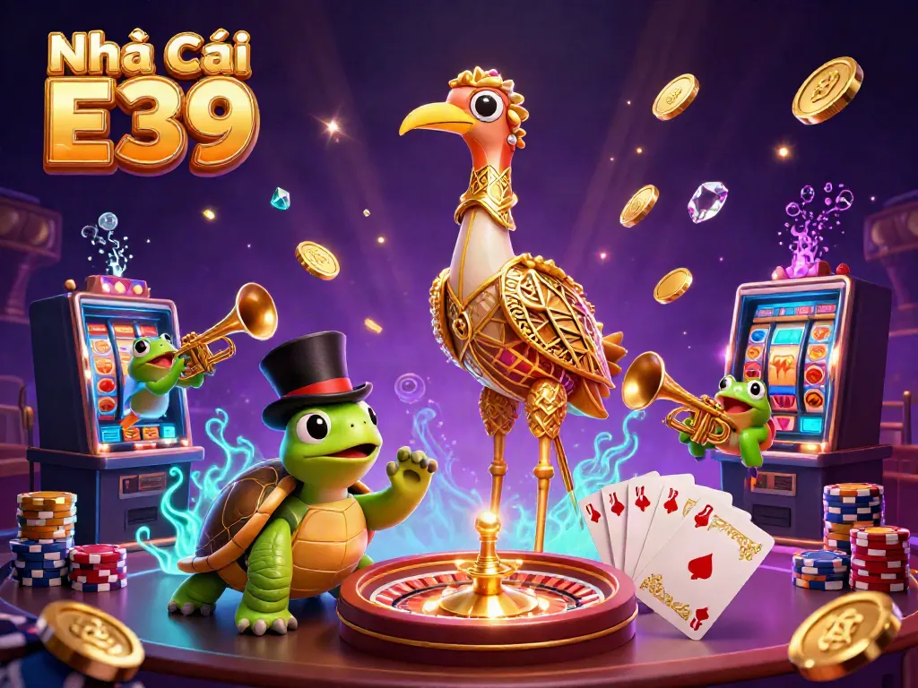 Khám phá Nhà Cái E39 với giao diện hấp dẫn và các trò chơi thú vị.