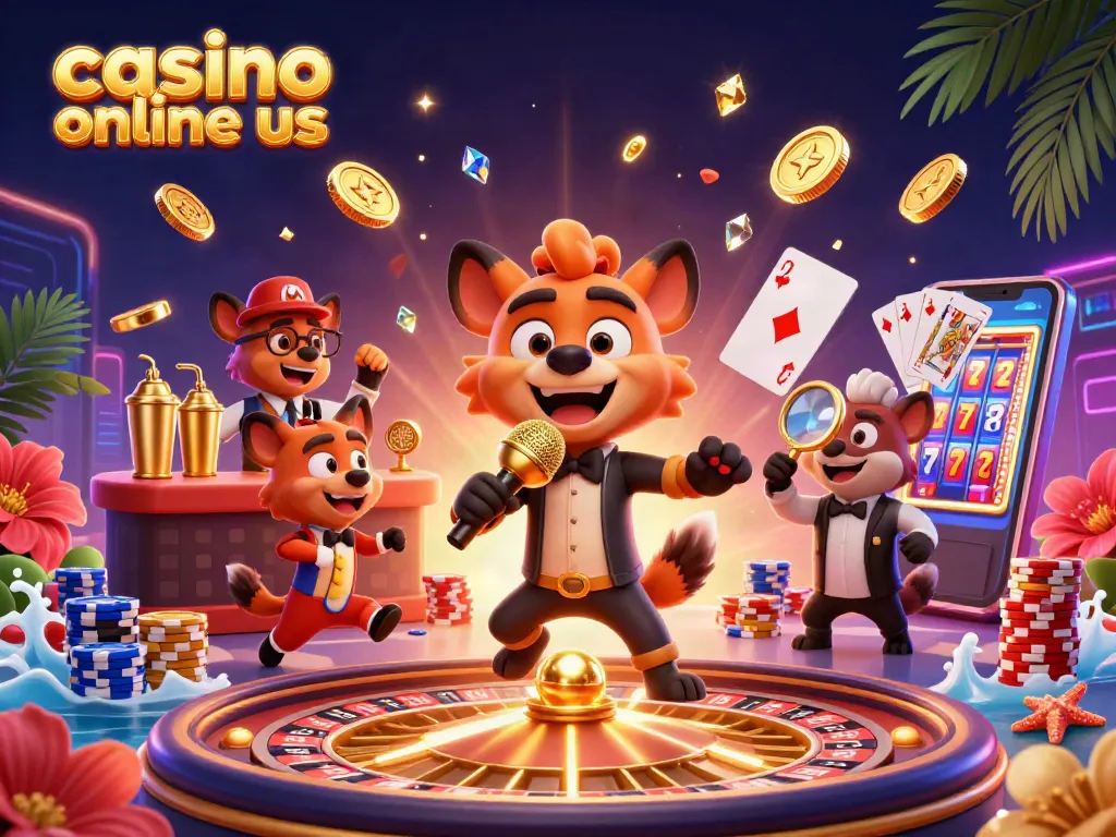 Experience thrilling moments at a casino online us with lively 3D hyenas and dynamic gaming elements.