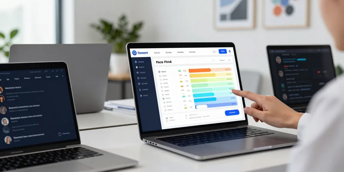 Peptide price comparison dashboard on laptop, showcasing live prices and analytics.