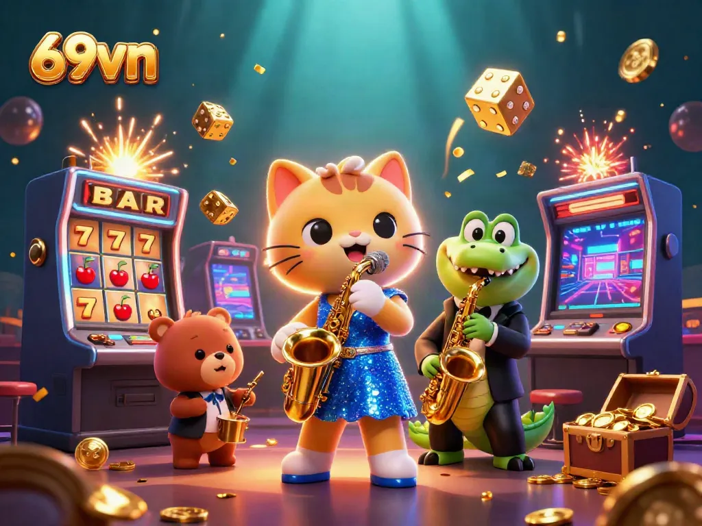 Experience thrilling jackpots and colorful gameplay with 69vn's exciting online casino environment.
