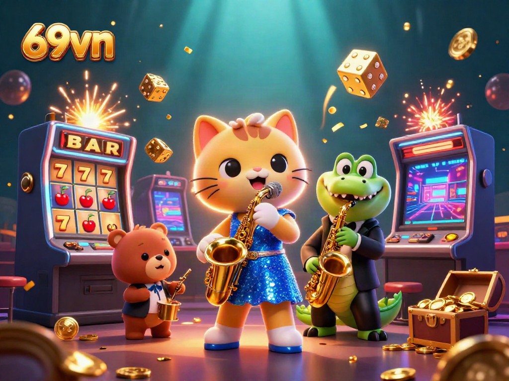Experience thrilling jackpots and colorful gameplay with 69vn's exciting online casino environment.